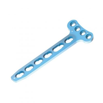 3.5mm Wise-Lock Small “T” Plate, Right Angled, (4 Head Holes)