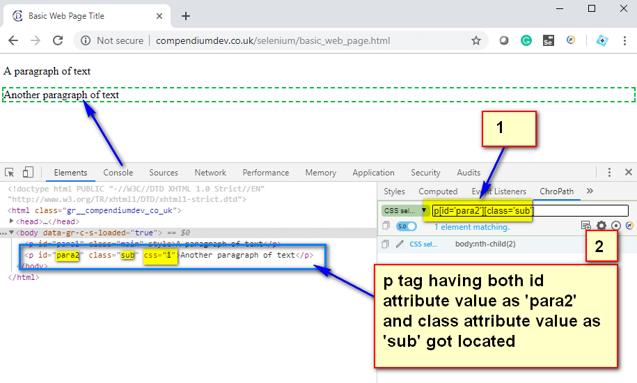 Selenium Locators \u2013 Using not in CSS Selectors - QAFox
